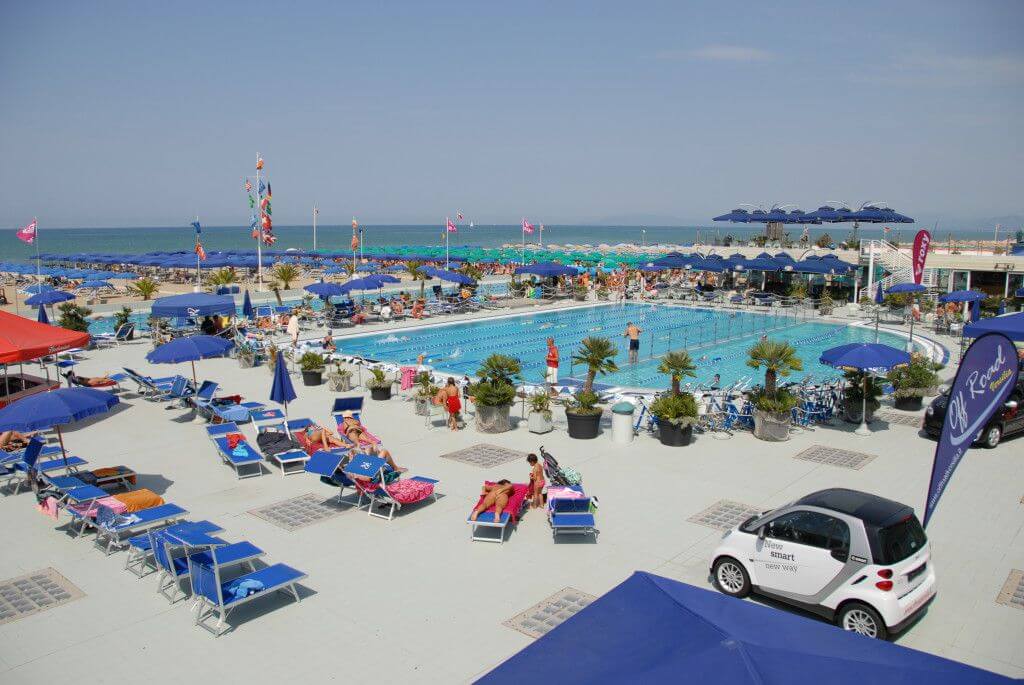 italienska språkresa Viareggio