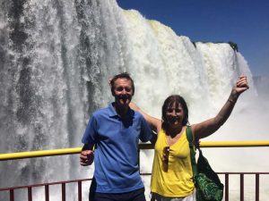 Vattenfallen i Iguazu, Argentina och Brasilien