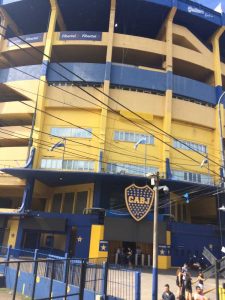 Hemmaarenan för Boca Juniors